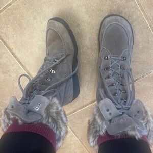 Sam Edelman Faux Fur Lined  Boots! 9.5